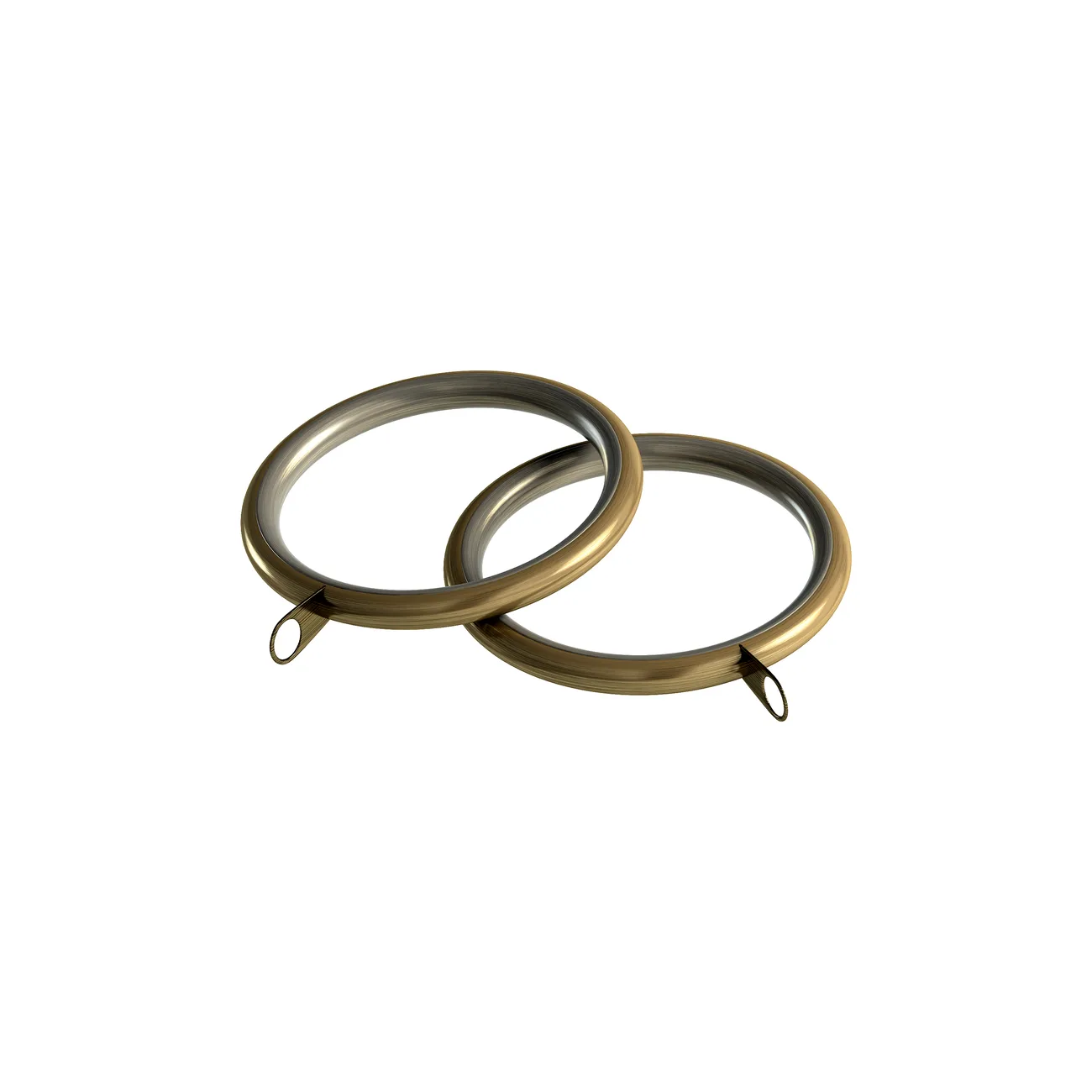 704643N 704643 28mm Standard Lined Rings Antique Brass RGB