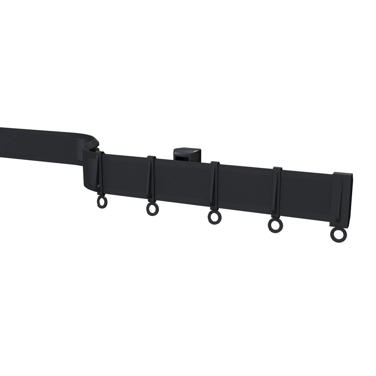 703003 703006 Streamline Coiled Track Black